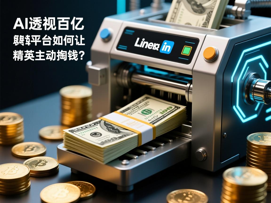 AI透视领英印钞机,年赚百亿的职场社交平台如何让精英主动掏钱?