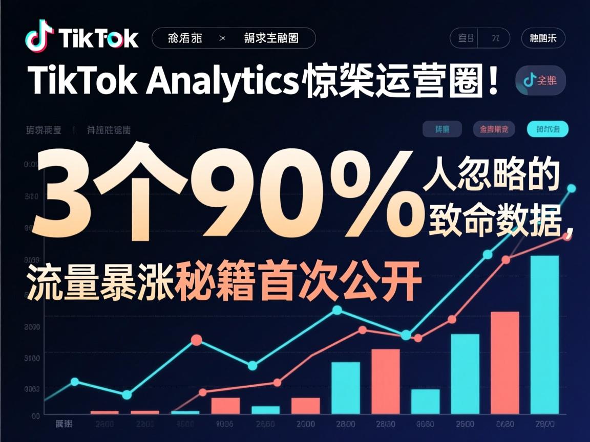 TikTok Analytics惊呆运营圈!3个90%人忽略的致命数据,流量暴涨秘籍首次公开