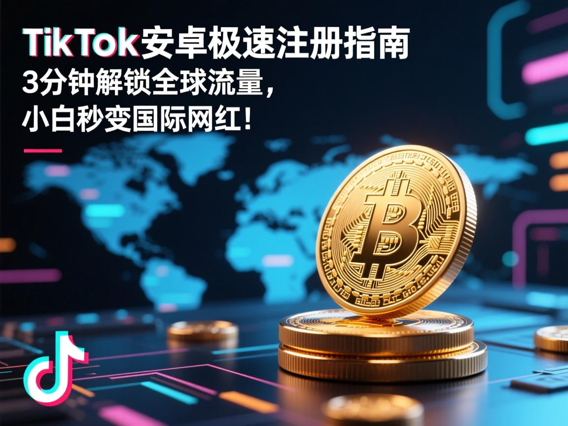 TikTok安卓极速注册指南,3分钟解锁全球流量,小白秒变国际网红!