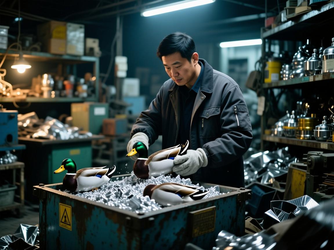 双鸭山铑粉回收暗流涌动!废品站电话背后,天价金属的暴利江湖