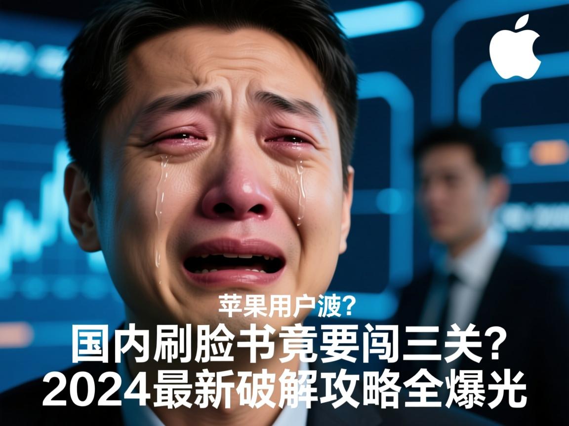 苹果用户泪奔!国内刷脸书竟要闯三关?2024最新破解攻略全曝光