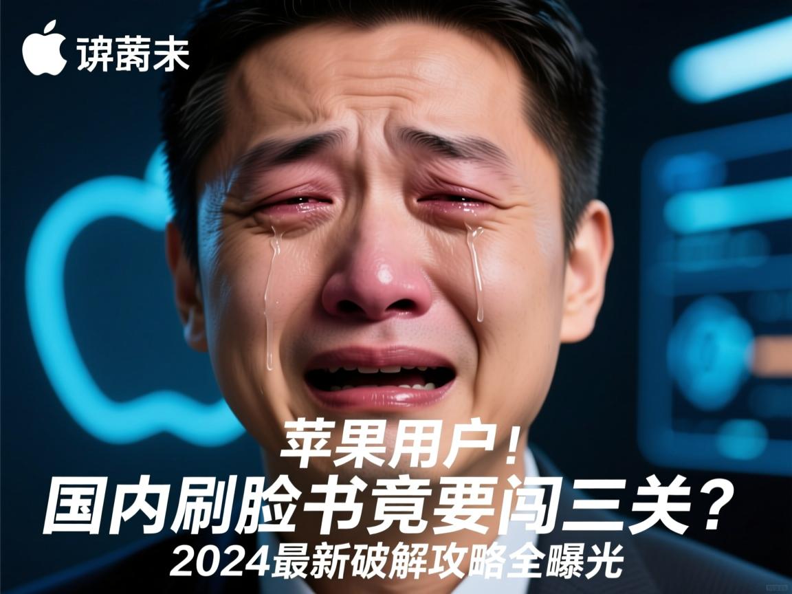 苹果用户泪奔!国内刷脸书竟要闯三关?2024最新破解攻略全曝光