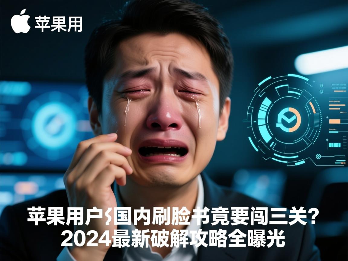 苹果用户泪奔!国内刷脸书竟要闯三关?2024最新破解攻略全曝光