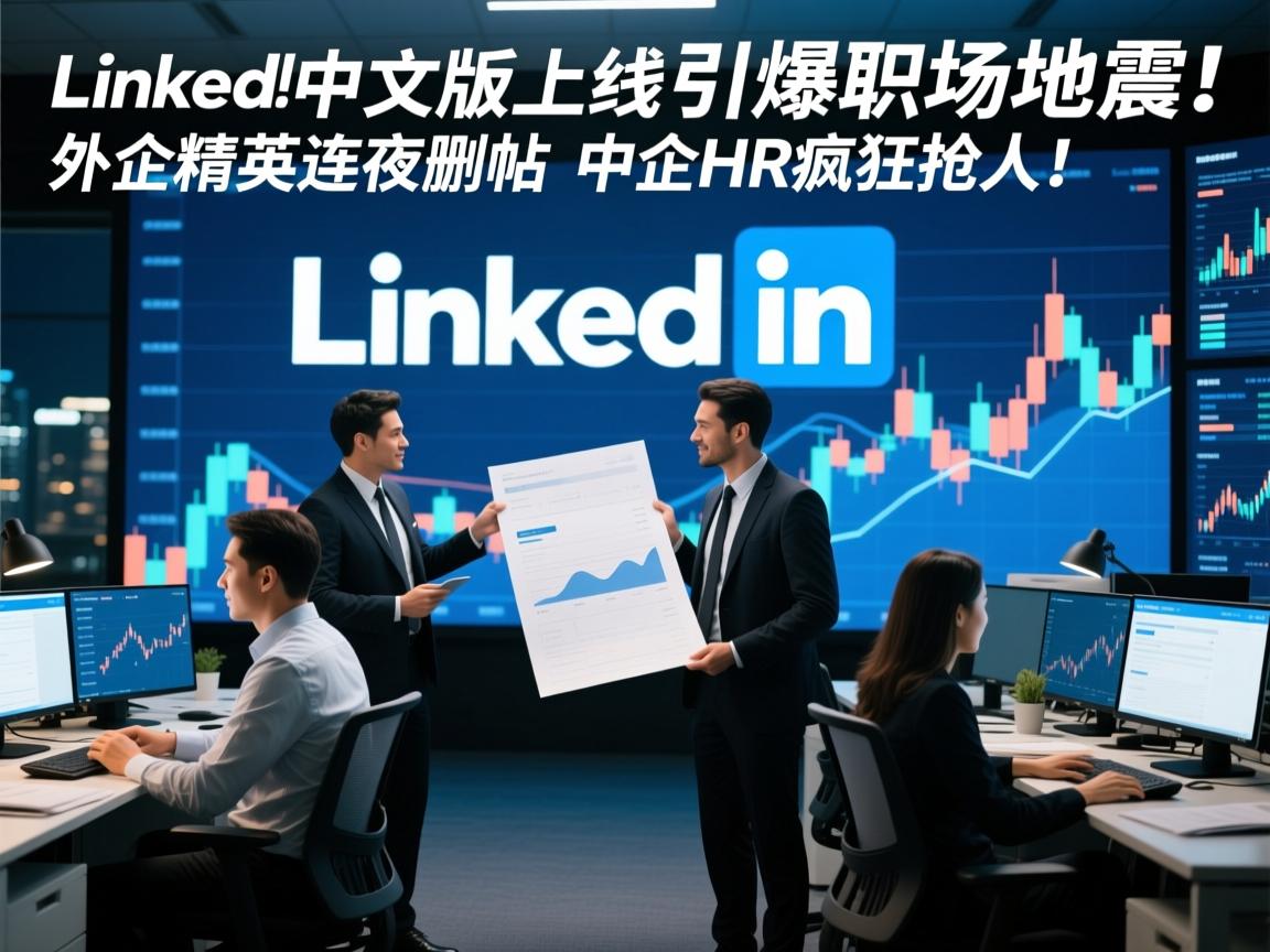 LinkedIn中文版上线引爆职场地震!外企精英连夜删帖,中企HR疯狂抢人!