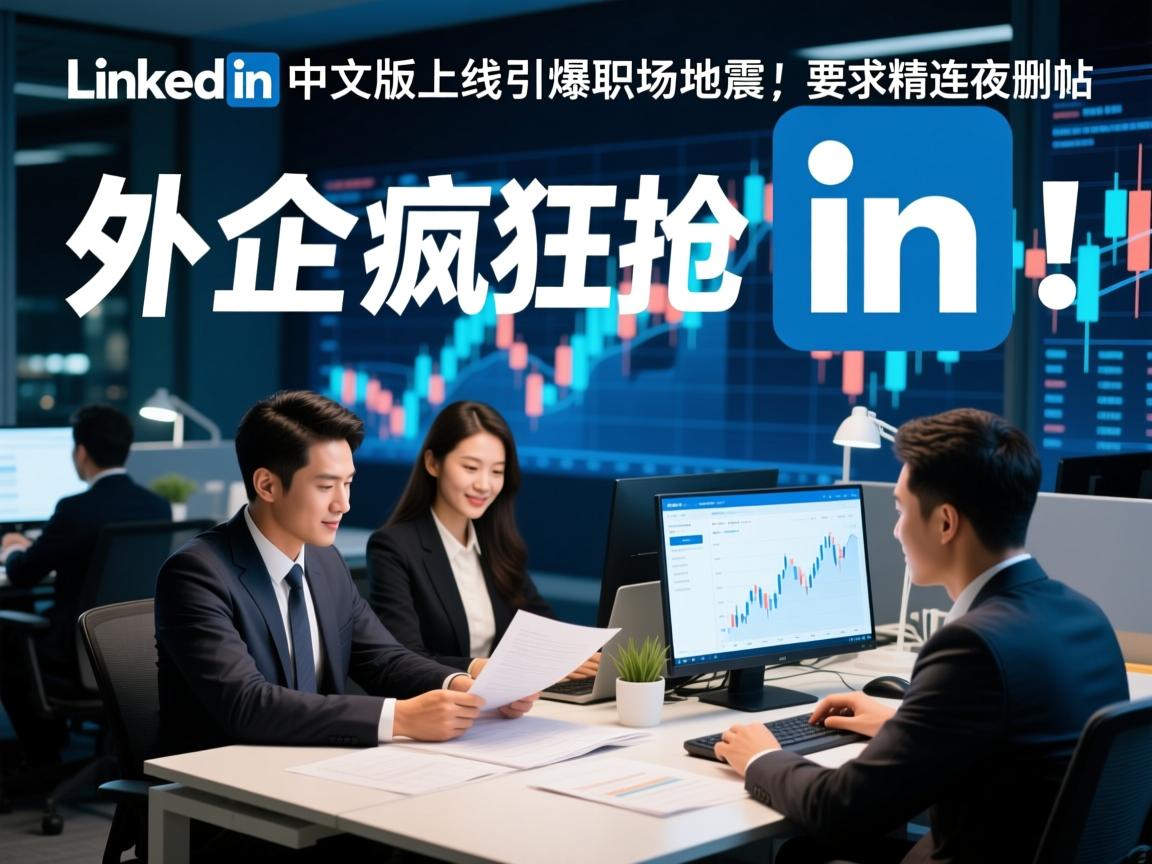 LinkedIn中文版上线引爆职场地震!外企精英连夜删帖,中企HR疯狂抢人!
