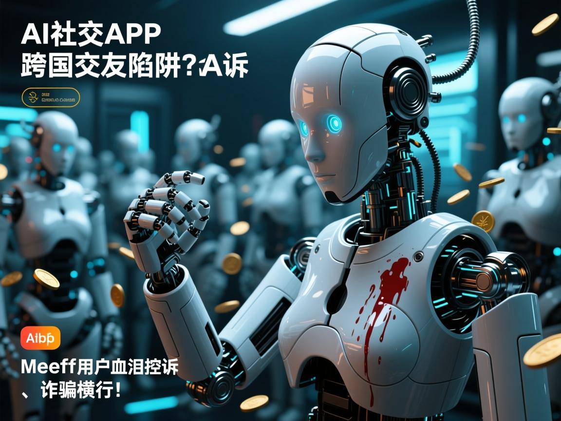 AI社交APP跨国交友陷阱?Meeff用户血泪控诉,机器人泛滥、诈骗横行!