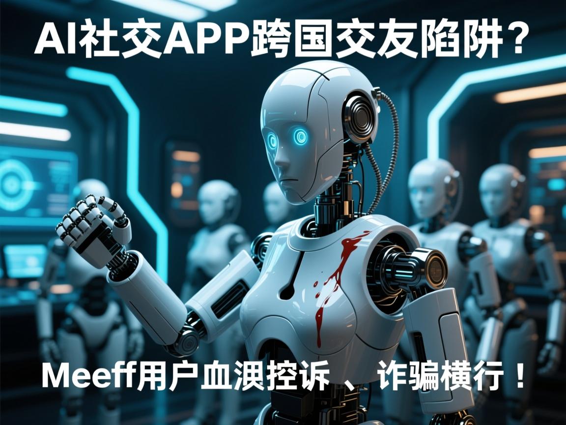 AI社交APP跨国交友陷阱?Meeff用户血泪控诉,机器人泛滥、诈骗横行!