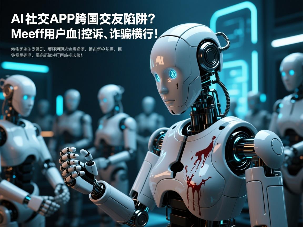AI社交APP跨国交友陷阱?Meeff用户血泪控诉,机器人泛滥、诈骗横行!