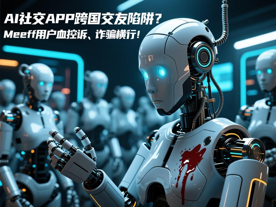 AI社交APP跨国交友陷阱?Meeff用户血泪控诉,机器人泛滥、诈骗横行!