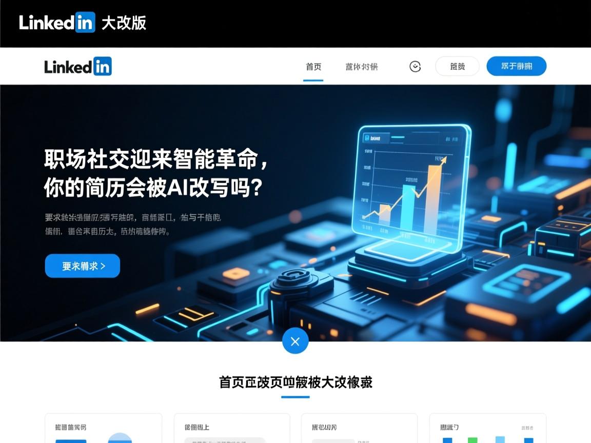 LinkedIn首页大改版!职场社交迎来智能革命,你的简历会被AI改写吗?