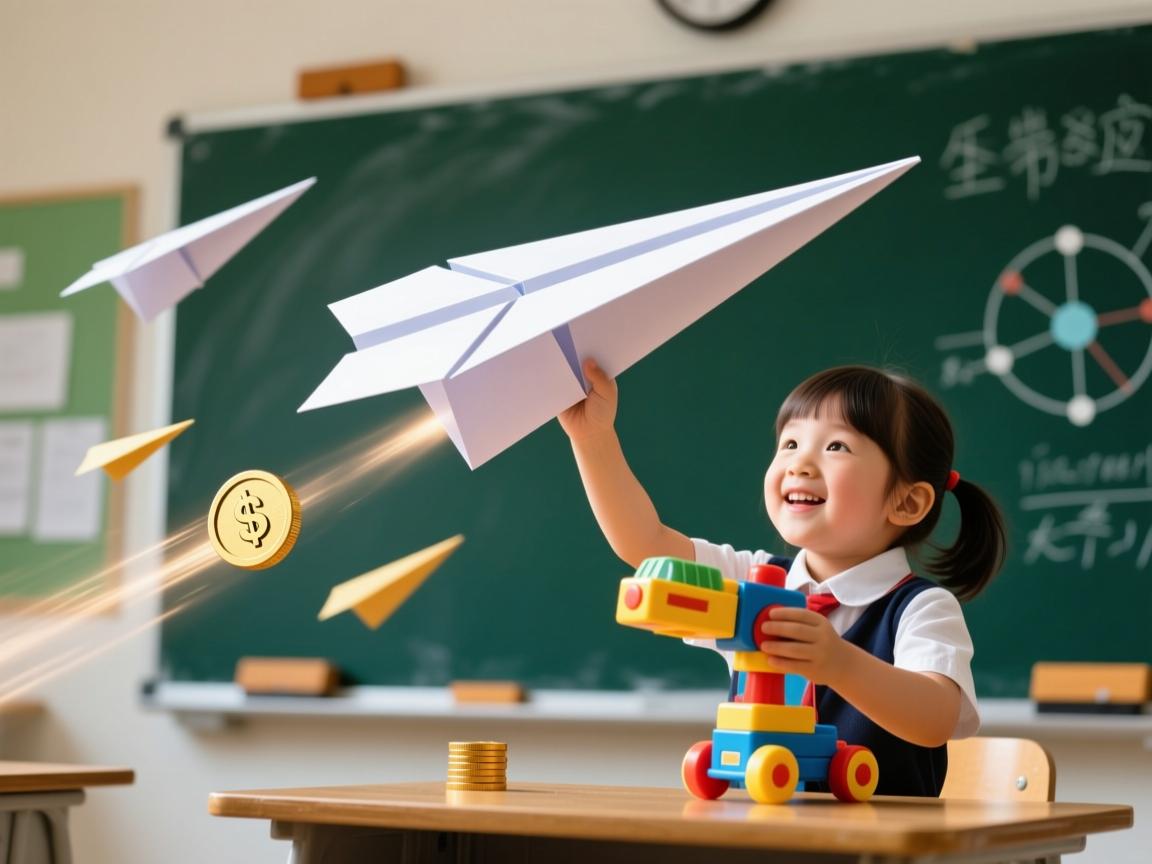 纸飞机腾空的秘密,从童年玩具到空气动力学的奇妙课堂