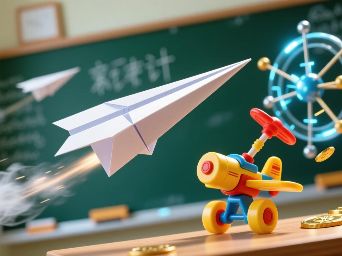 纸飞机腾空的秘密,从童年玩具到空气动力学的奇妙课堂