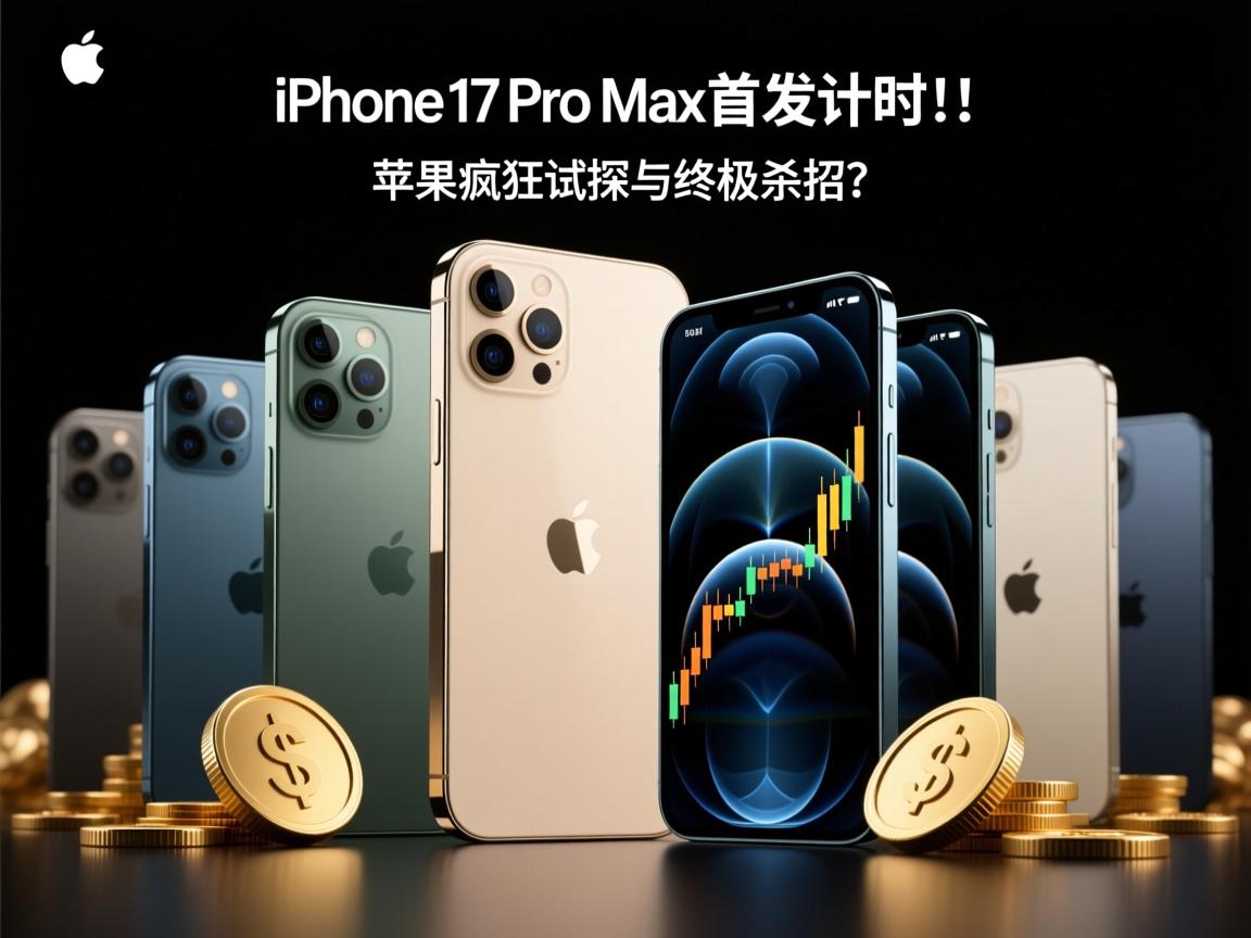 iPhone 17 Pro Max首发倒计时!顶配破2万?苹果的疯狂试探与终极杀招