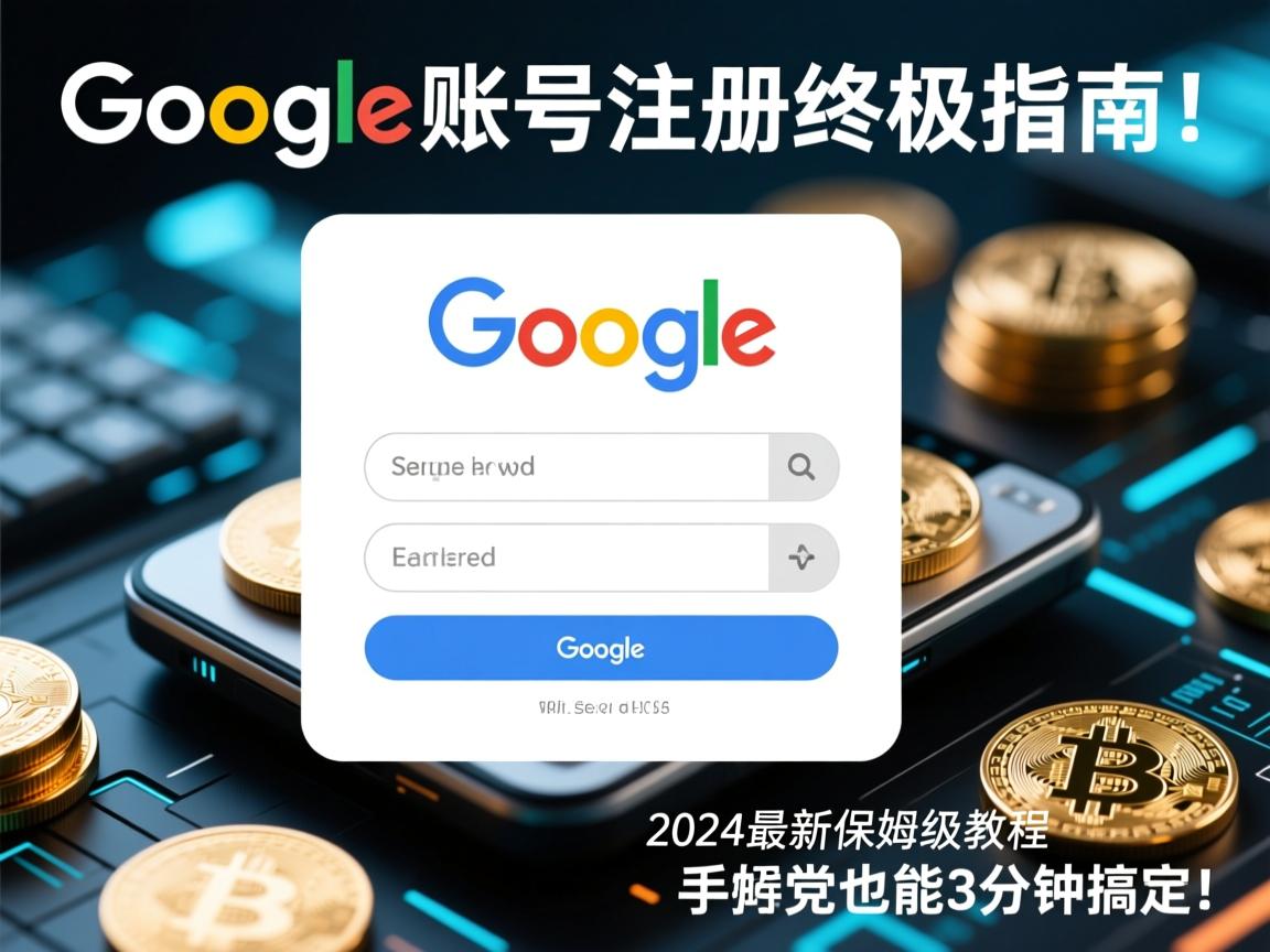 谷歌账号注册终极指南,2024最新保姆级教程,手残党也能3分钟搞定!