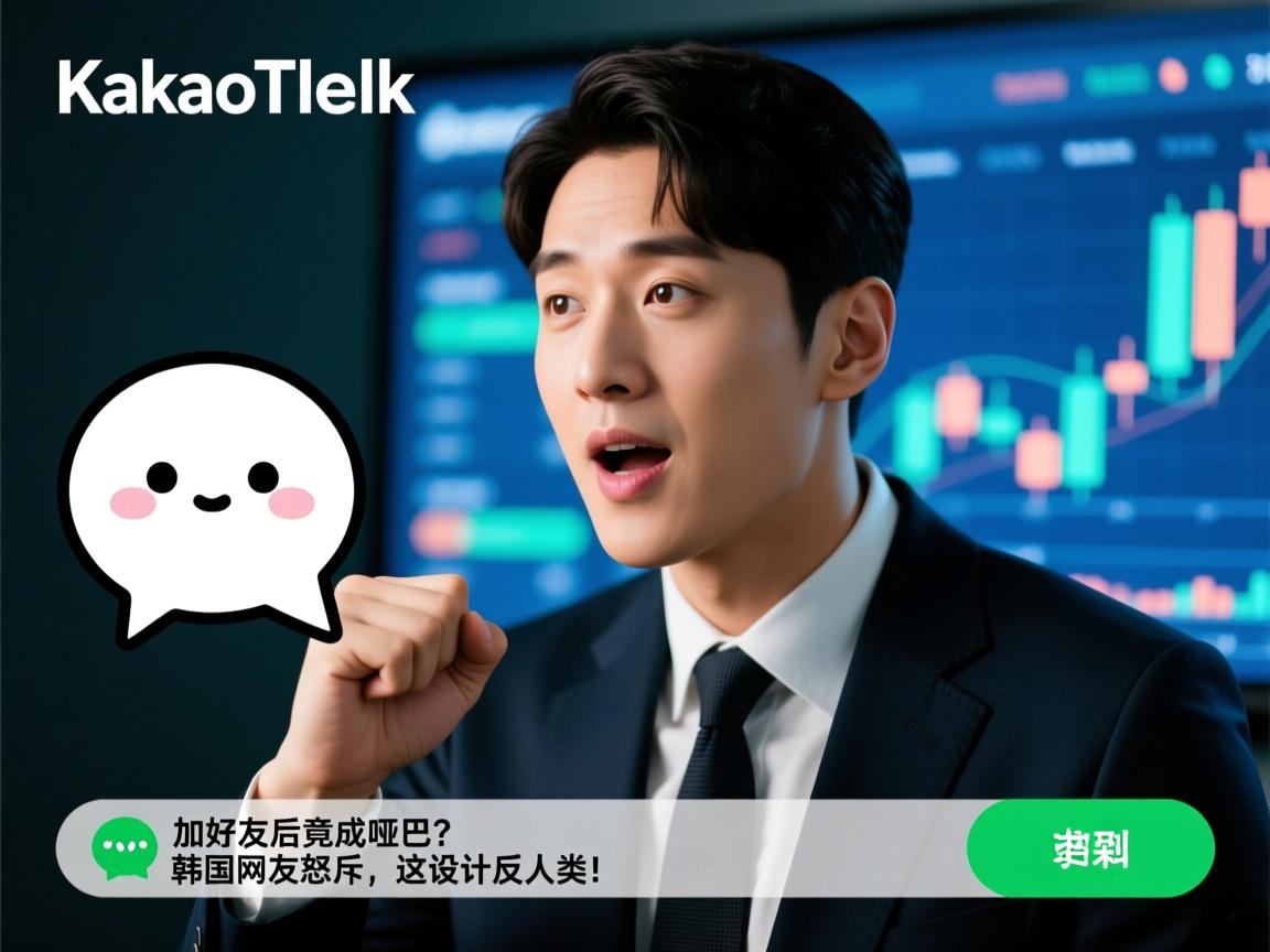 KakaoTalk加好友后竟成哑巴?韩国网友怒斥,这设计反人类!