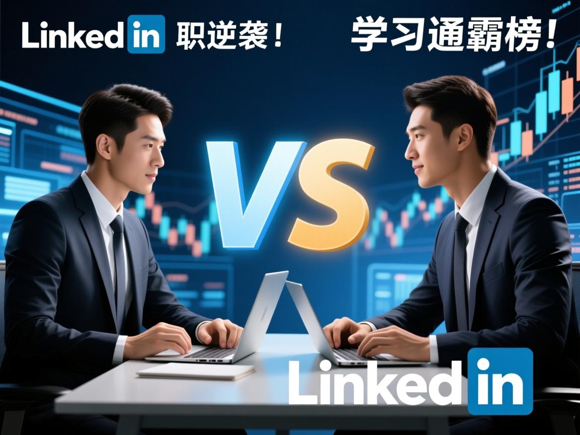 LinkedIn逆袭VS学习通霸榜!职场精英与校园学霸的终极对决