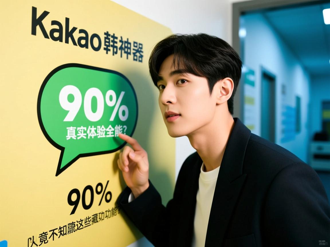 墙内惊现韩流神器!KakaoTalk真实体验全揭秘,90%国人竟不知这些隐藏功能?