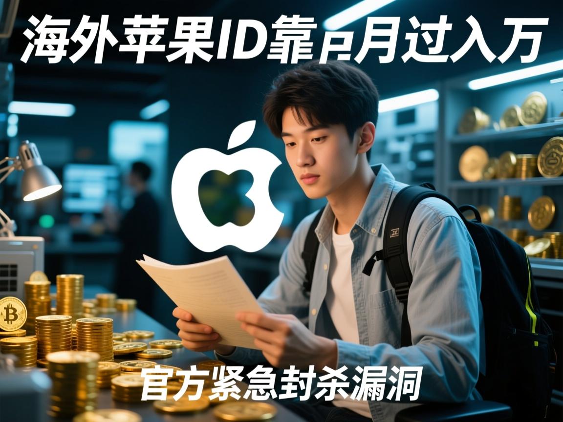 海外苹果ID黑市狂飙!00后大学生靠它月入过万,官方紧急封杀漏洞