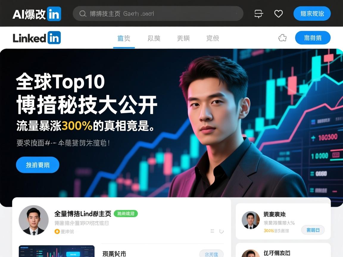 AI爆改LinkedIn主页!全球Top10博主秘技大公开,流量暴涨300%的真相竟是.