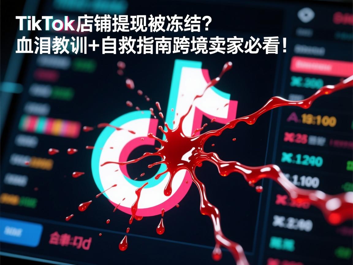 TikTok店铺提现被冻结?血泪教训+自救指南,跨境卖家必看!