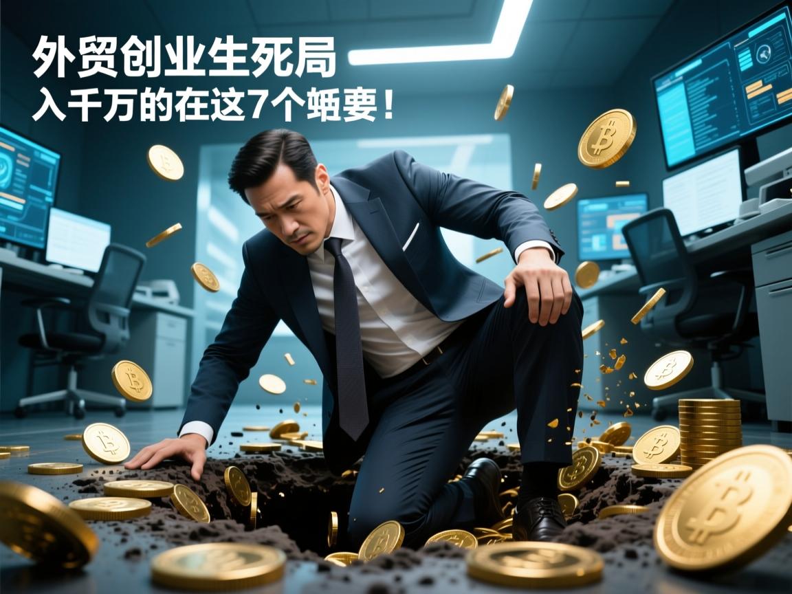 外贸创业生死局,年入千万的老板栽在这7个坑里!