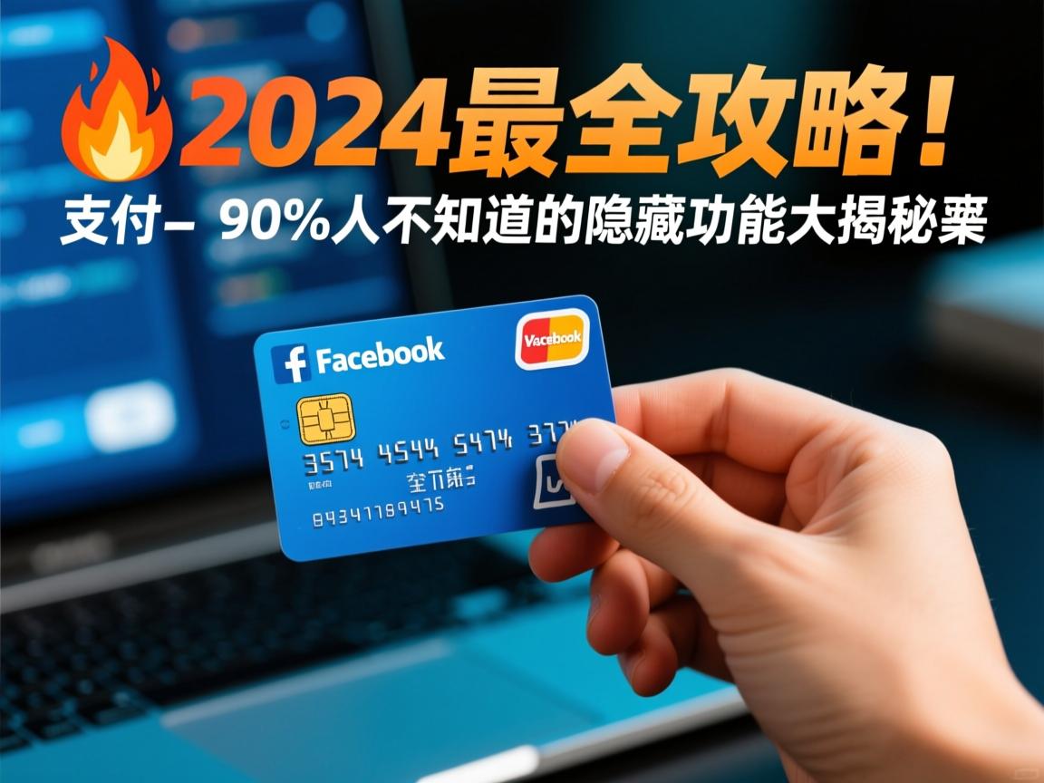 🔥2024最全攻略!手把手教你用银行卡玩转Facebook支付,90%人不知道的隐藏功能大揭秘