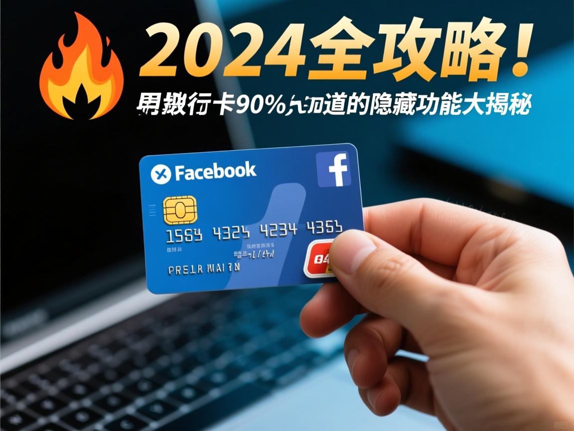 🔥2024最全攻略!手把手教你用银行卡玩转Facebook支付,90%人不知道的隐藏功能大揭秘
