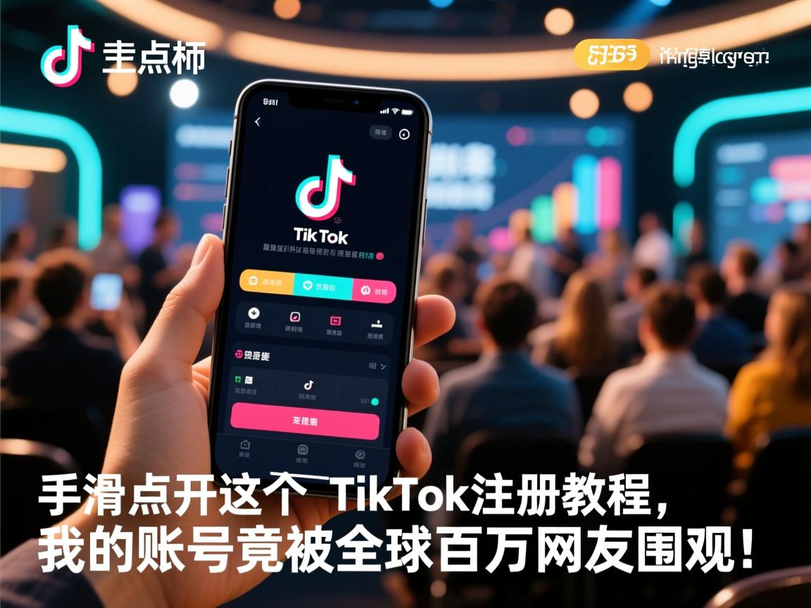 手滑点开这个TikTok注册教程，我的账号竟被全球百万网友围观！