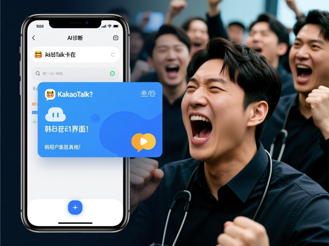 AI诊断，KakaoTalk卡在1界面？韩国用户集体暴怒的真相！