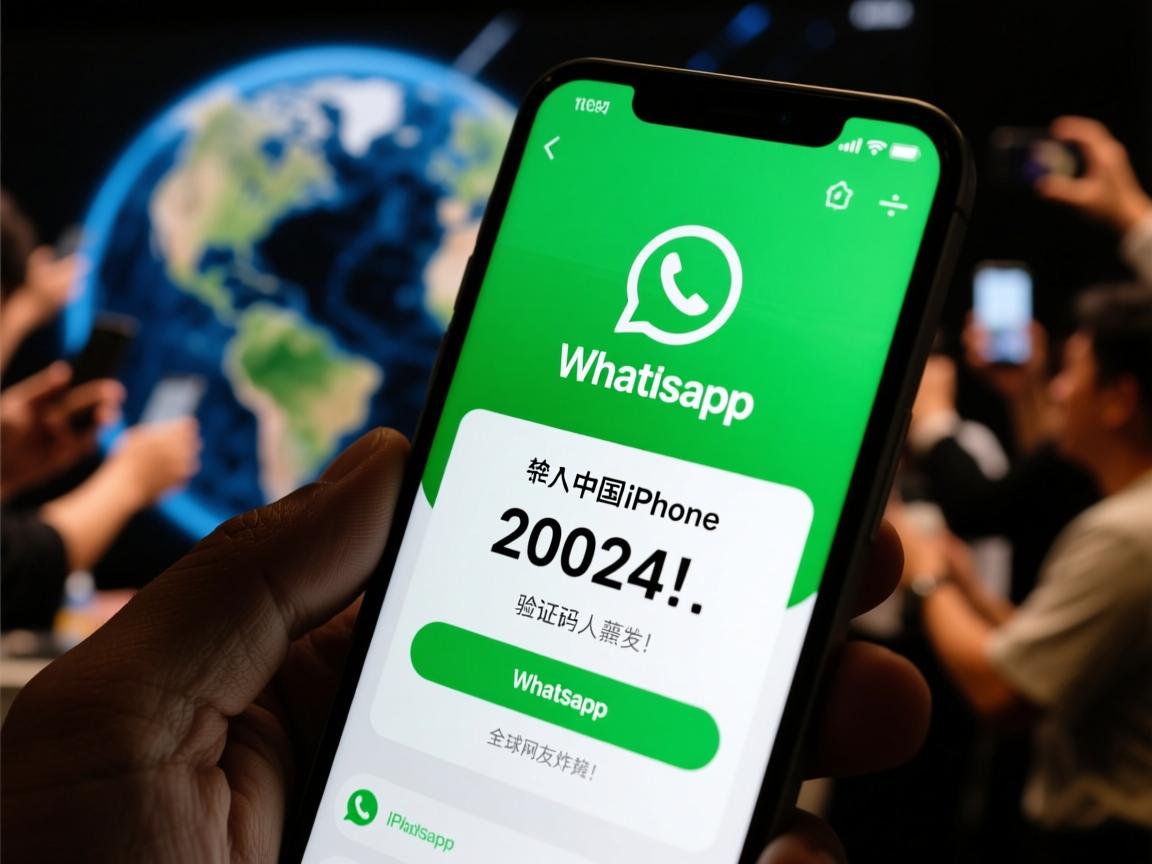 2024中国iPhone用户噩梦,WhatsApp验证码人间蒸发!全球网友炸锅.