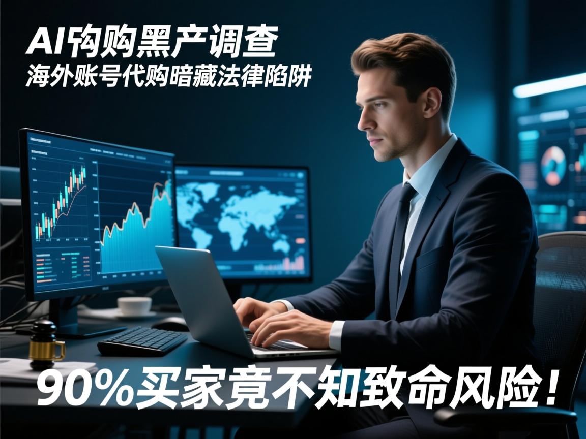 AI代购黑产调查,海外账号代购暗藏法律陷阱,90%买家竟不知致命风险!