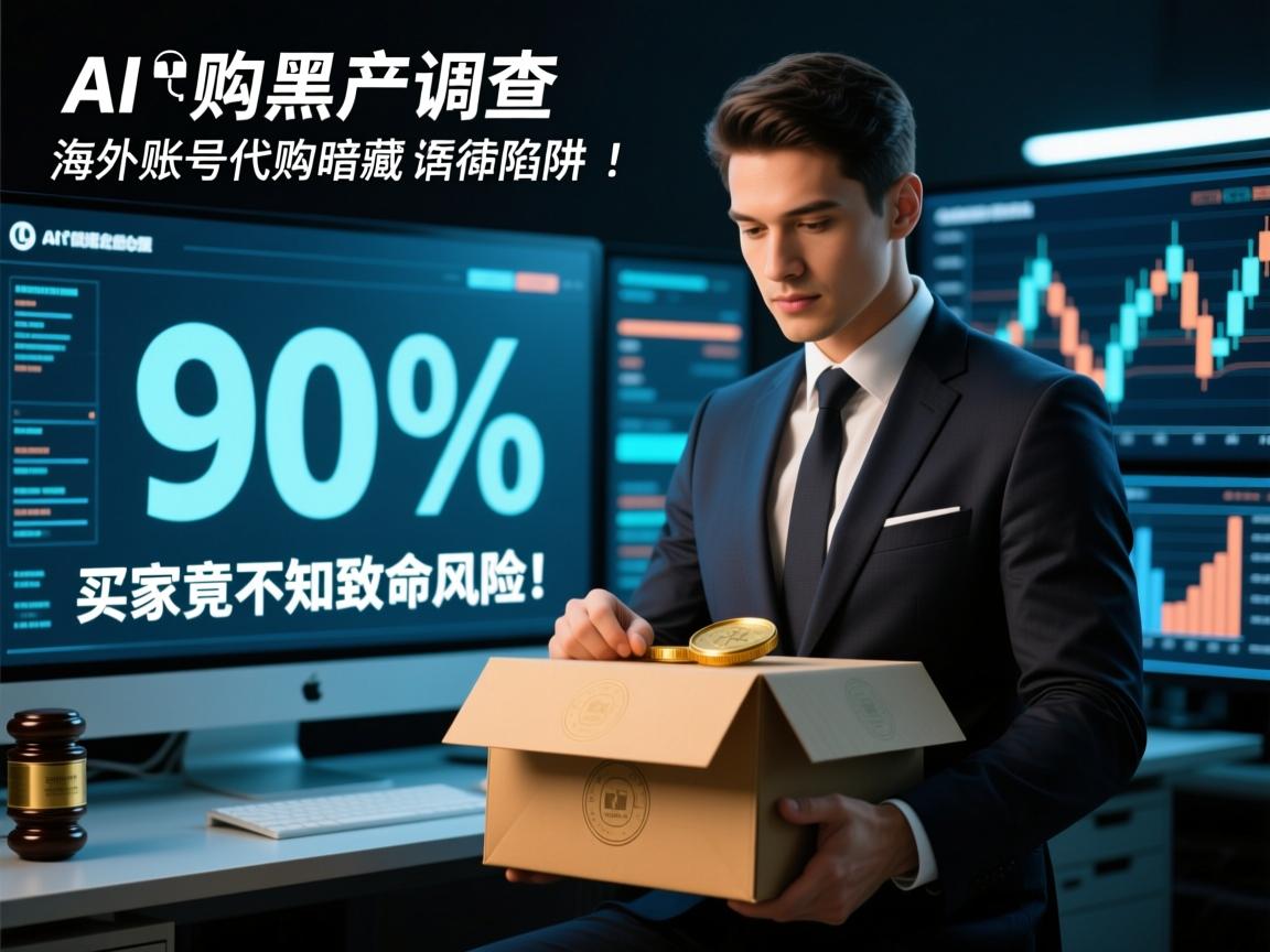 AI代购黑产调查,海外账号代购暗藏法律陷阱,90%买家竟不知致命风险!