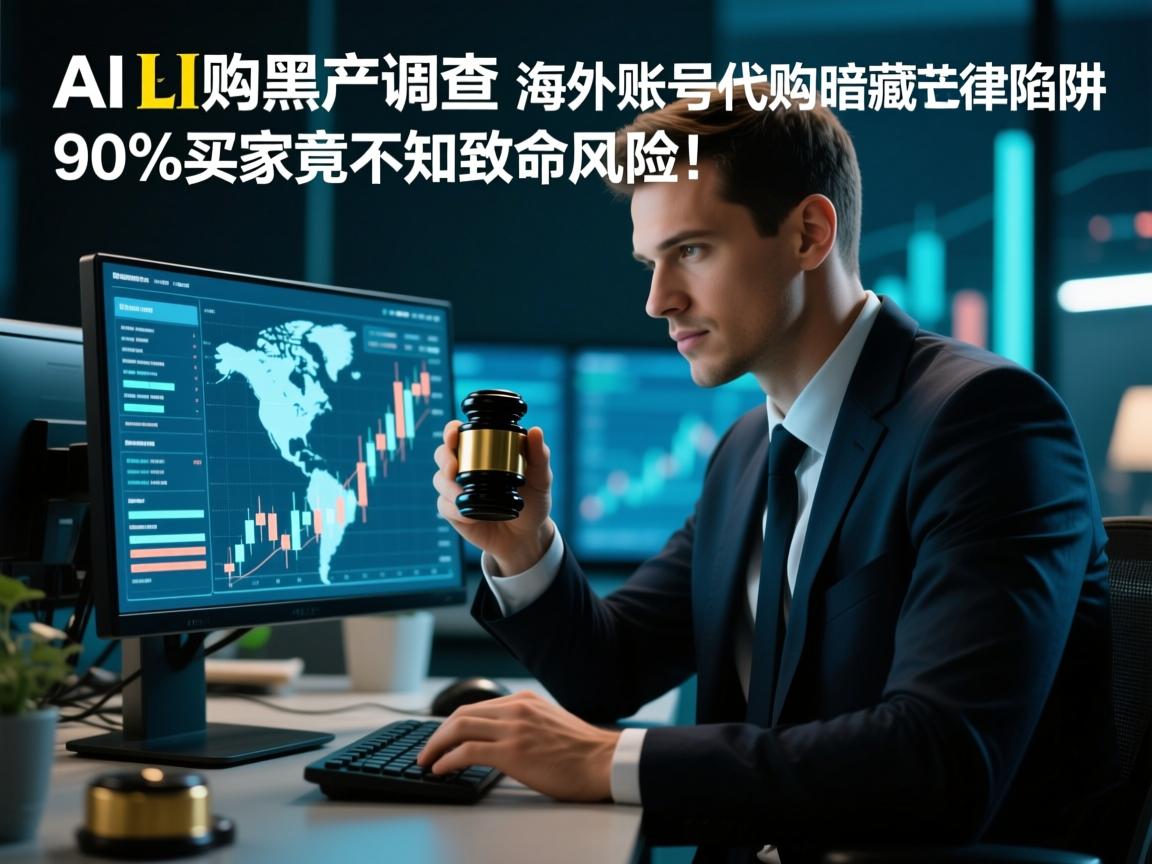 AI代购黑产调查,海外账号代购暗藏法律陷阱,90%买家竟不知致命风险!