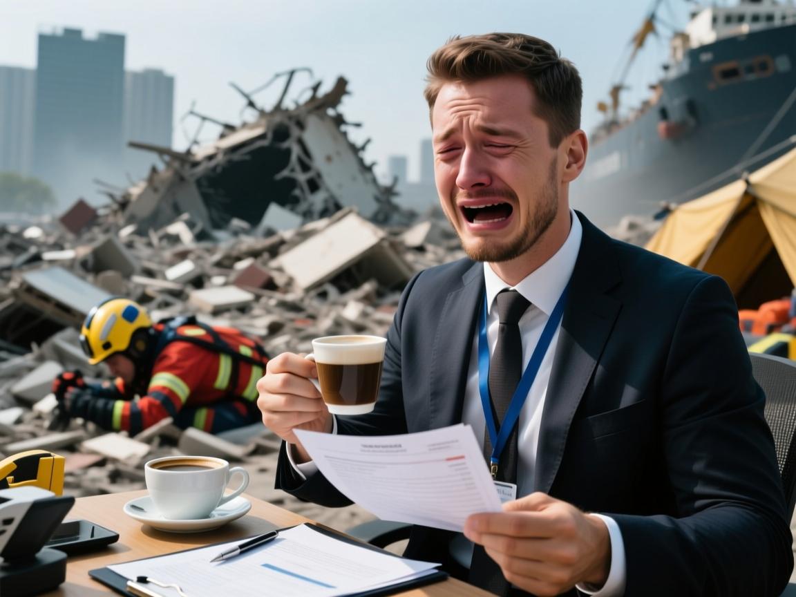 外贸地震后72小时生死营救，老外客户哭着要解约，我用3杯咖啡挽回千万订单！