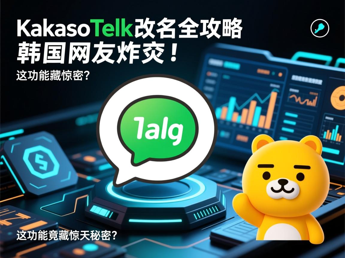 KakaoTalk改名全攻略,韩国网友炸锅!这功能竟藏惊天秘密?