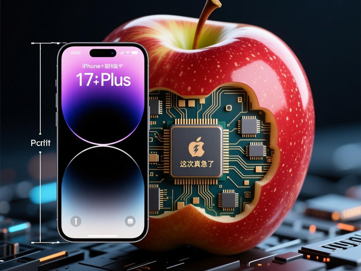 苹果放大招!iPhone 17 Plus 尺寸暴增+芯片越级,库克这次真急了?