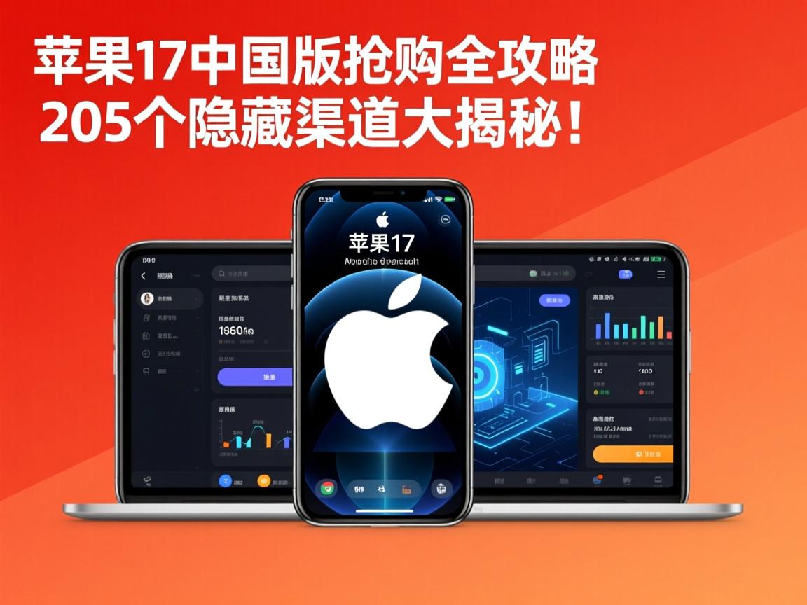 苹果17中国版抢购全攻略,205个隐藏渠道大揭秘!