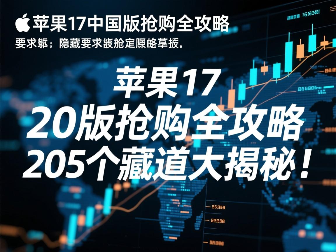 苹果17中国版抢购全攻略,205个隐藏渠道大揭秘!