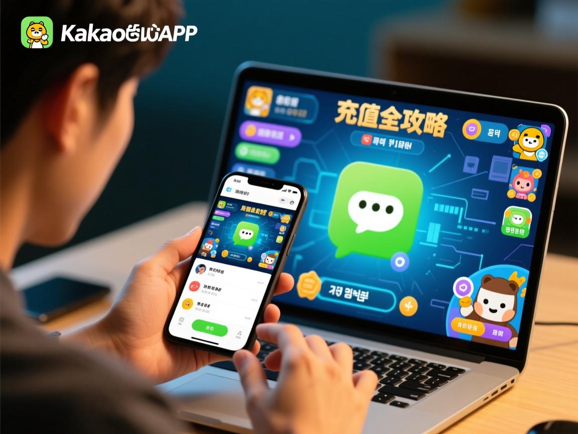 韩国国民级社交APP隐藏玩法大揭秘!KakaoTalk游戏充值全攻略,手把手教你玩转异国游戏圈