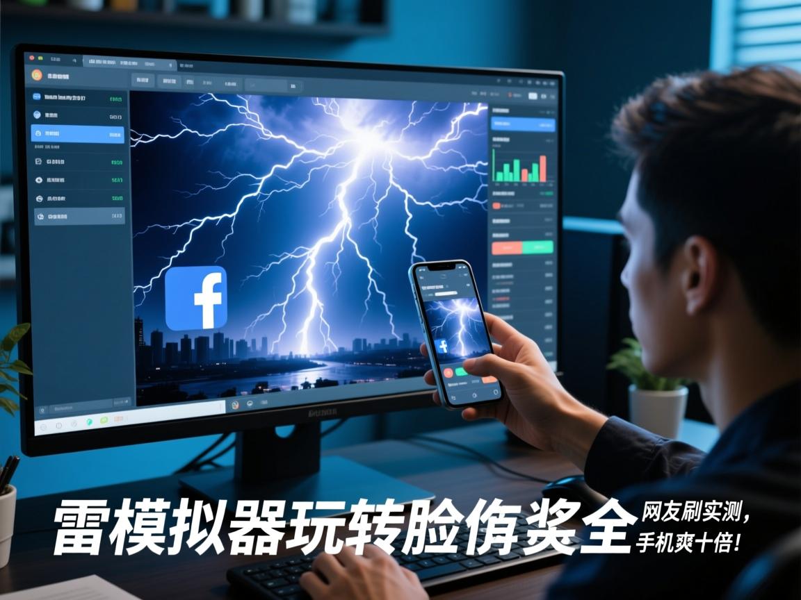 雷电模拟器玩转脸书全攻略!手把手教你电脑大屏刷动态,网友实测,比手机爽十倍!