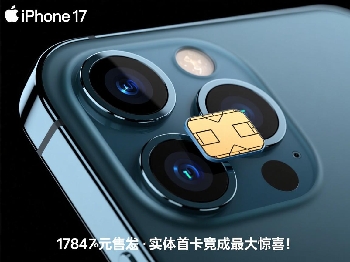 iPhone 17美版首发大揭秘,1784美元起售,实体SIM卡竟成最大惊喜!
