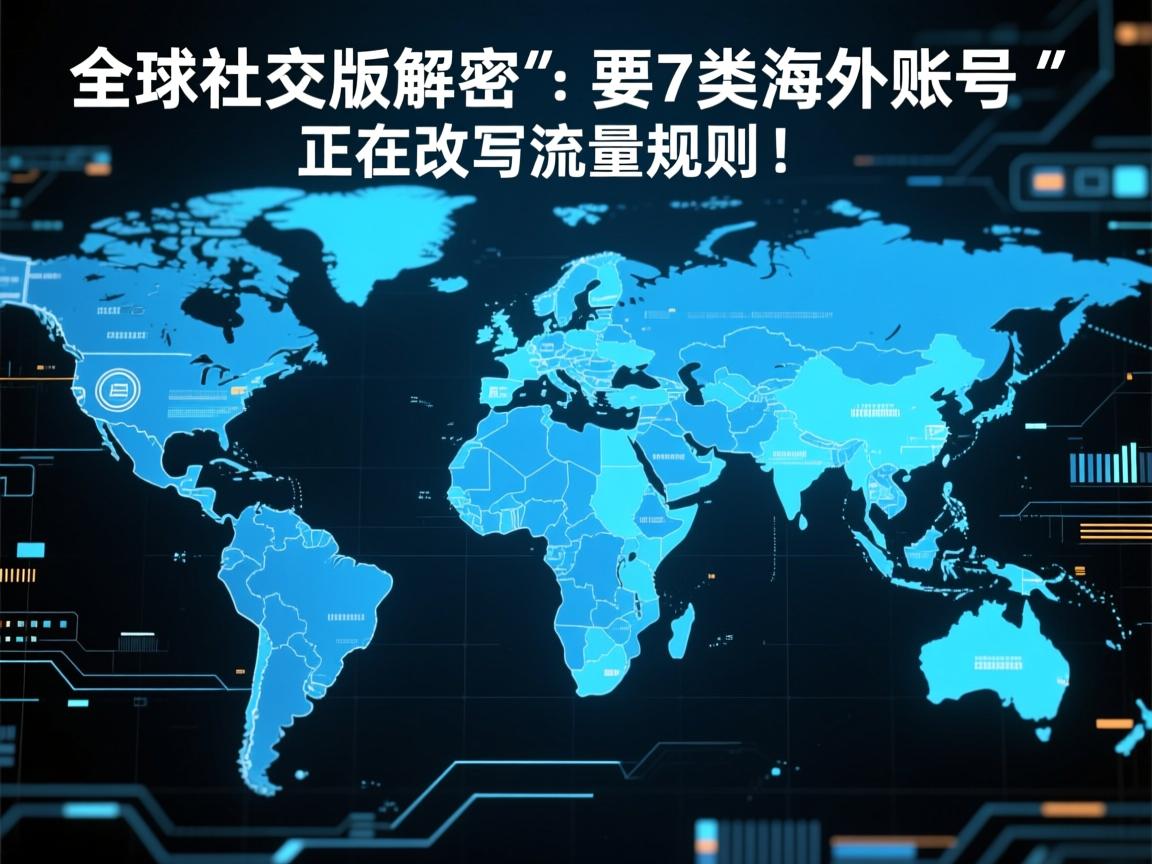 全球社交版图解密，这7类海外账号正在改写流量规则！