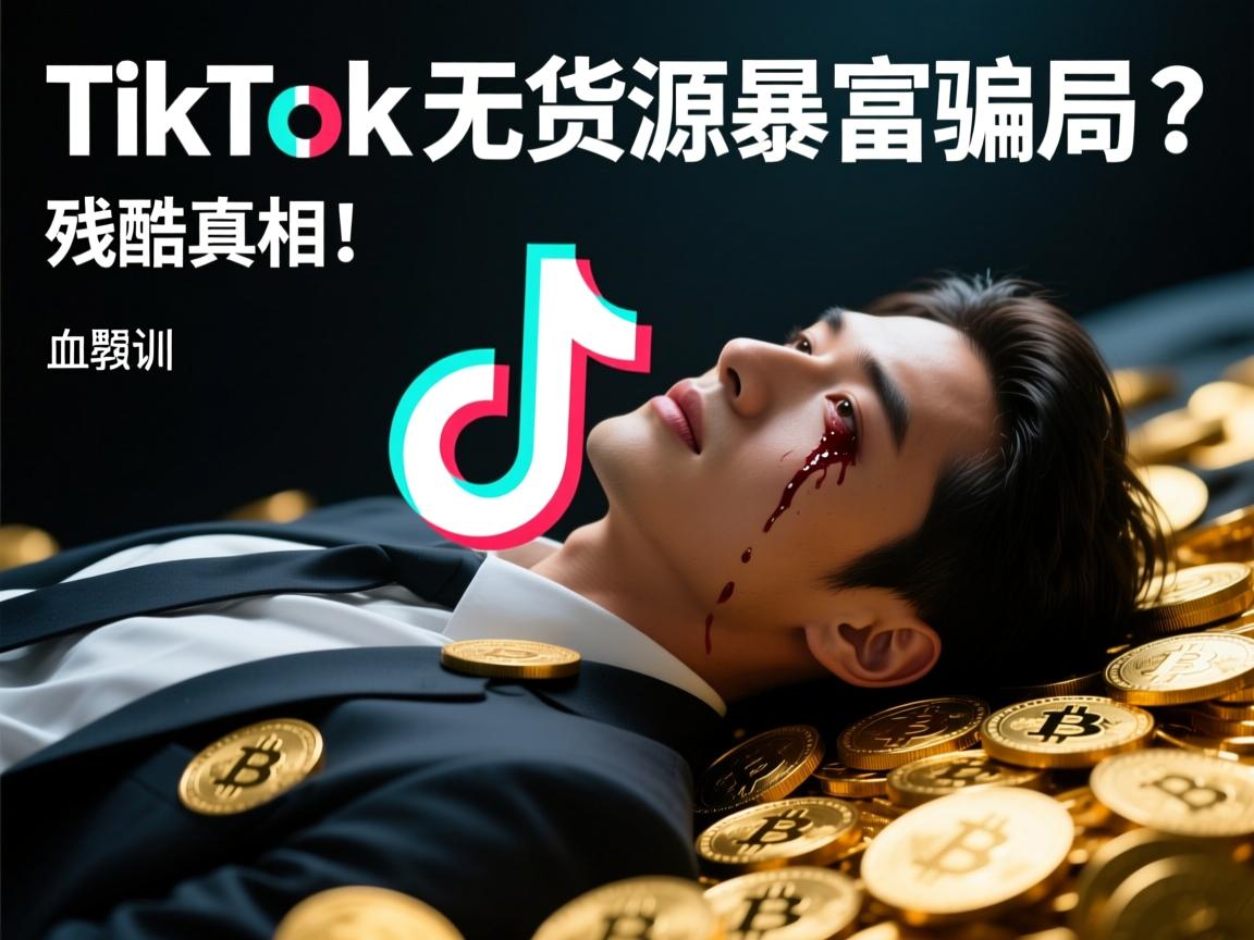 TikTok无货源暴富骗局?血泪教训揭露躺赚背后的残酷真相!