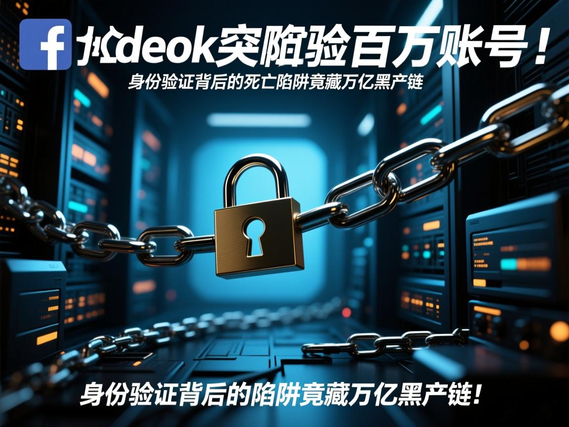 脸书突锁百万账号!身份验证背后的死亡陷阱竟藏万亿黑产链