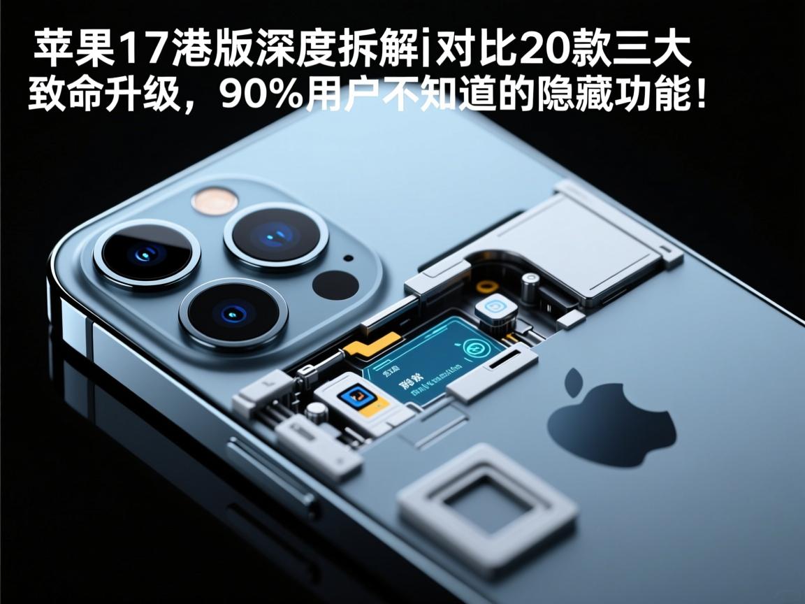 苹果17港版深度拆解,对比20款三大致命升级,90%用户不知道的隐藏功能!