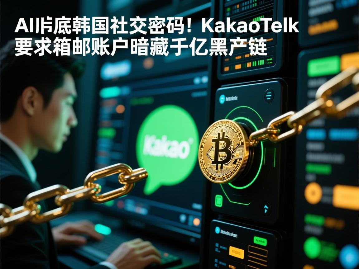 AI起底韩国社交密码!KakaoTalk邮箱账户暗藏千亿黑产链