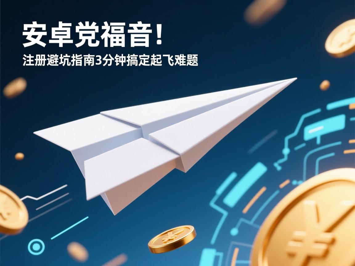 安卓党福音！纸飞机注册避坑指南，3分钟搞定起飞难题