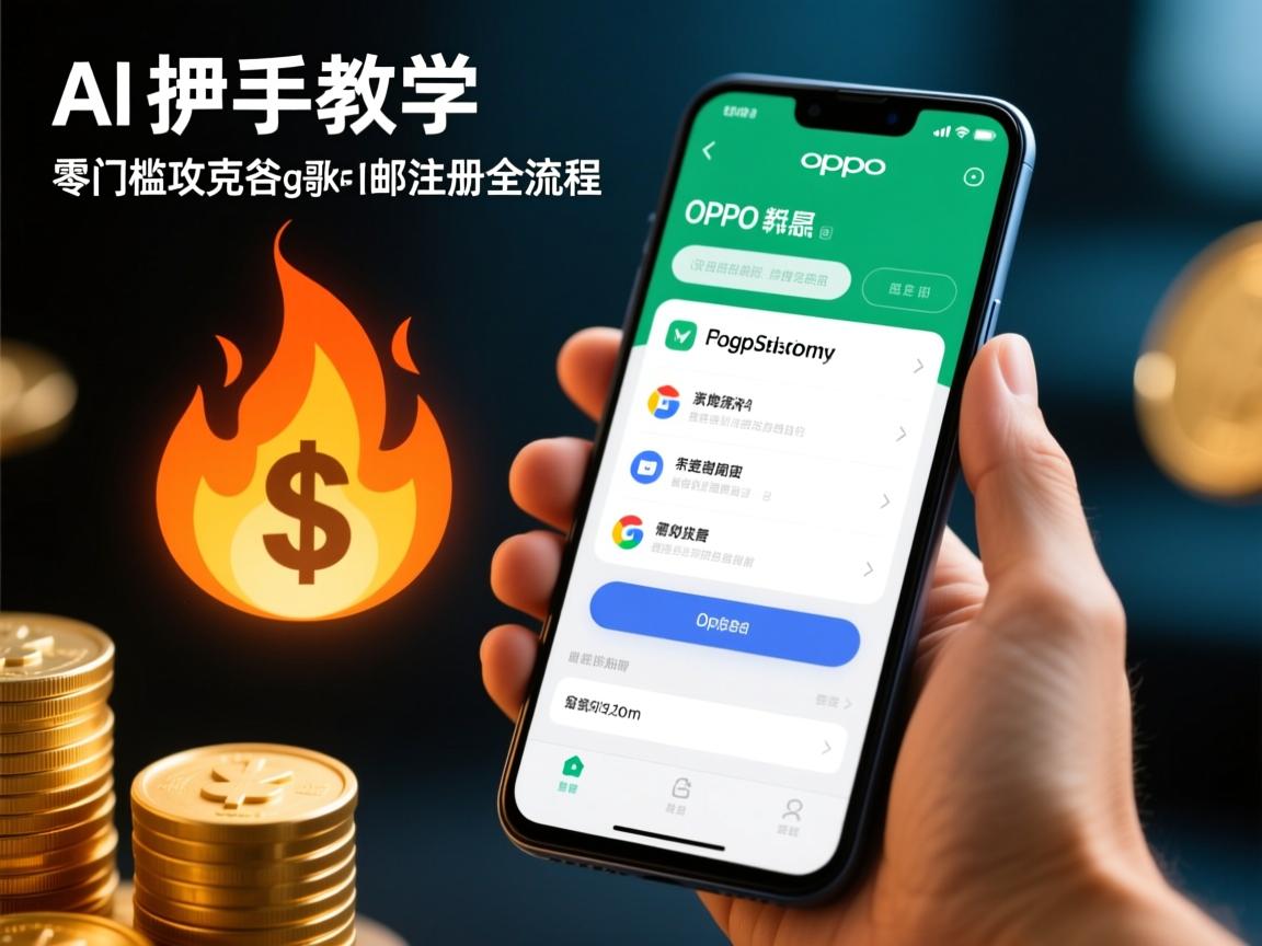 🔥AI手把手教学,OPPO手机零门槛攻克谷歌邮箱注册全流程