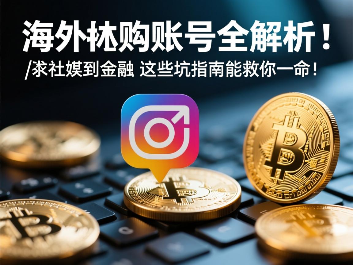 海外代购账号全解析，从社媒到金融，这些避坑指南能救你一命！