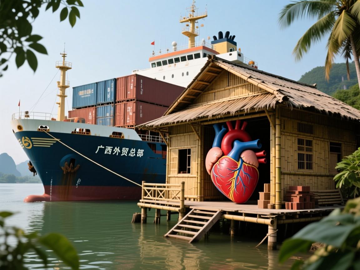 广西外贸总部消失之谜!企业竟把心脏藏在货轮与竹楼间